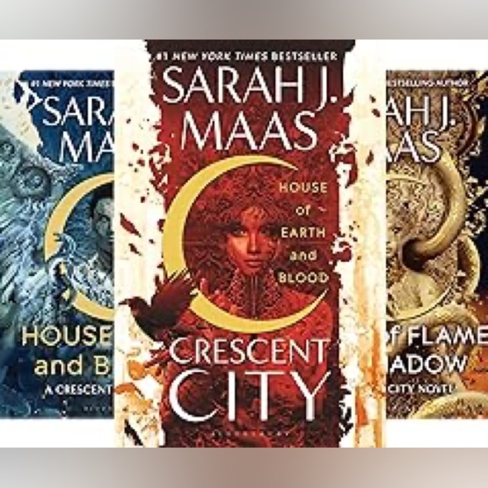 Sarah J Maas Crescent city book series fandom items